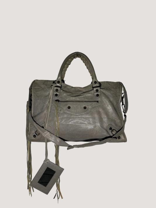 2000's Balenciaga Grey Classic City Bag