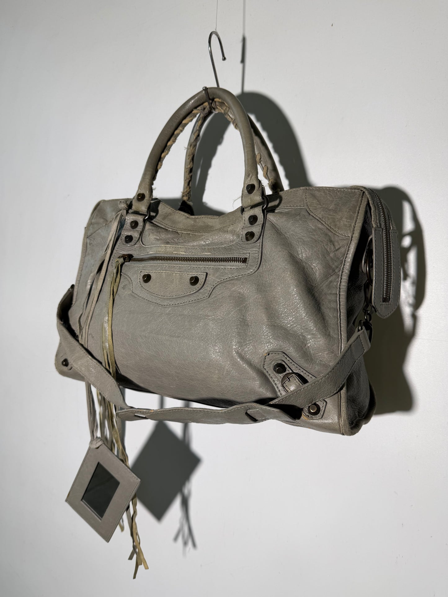 2000's Balenciaga Grey Classic City Bag