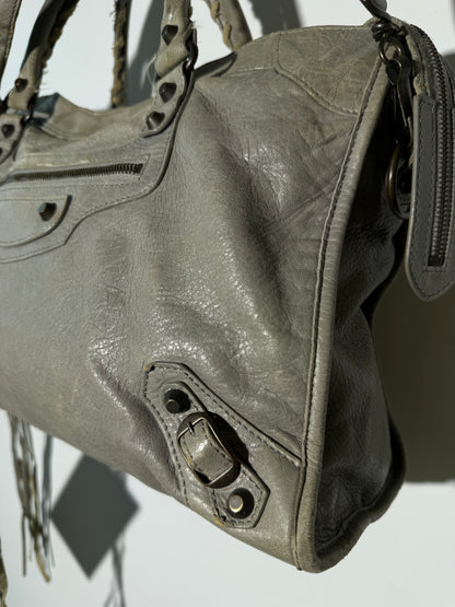 2000's Balenciaga Grey Classic City Bag