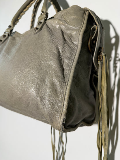2000's Balenciaga Grey Classic City Bag