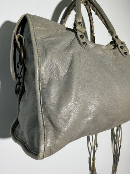2000's Balenciaga Grey Classic City Bag
