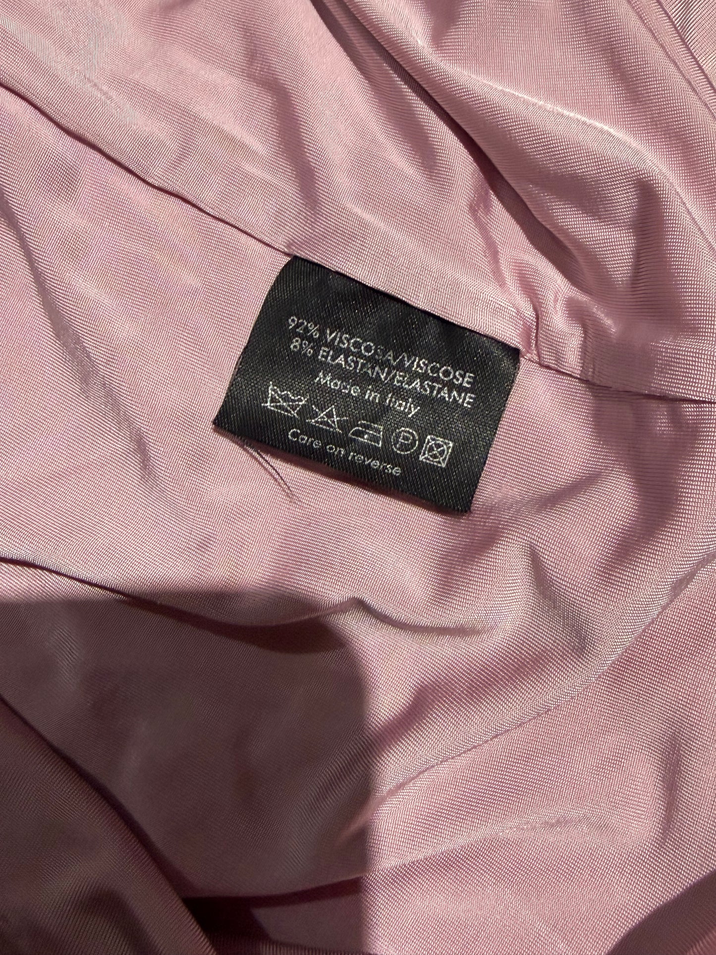 Gucci by Tom Ford Pink Pleated Maxi Dress