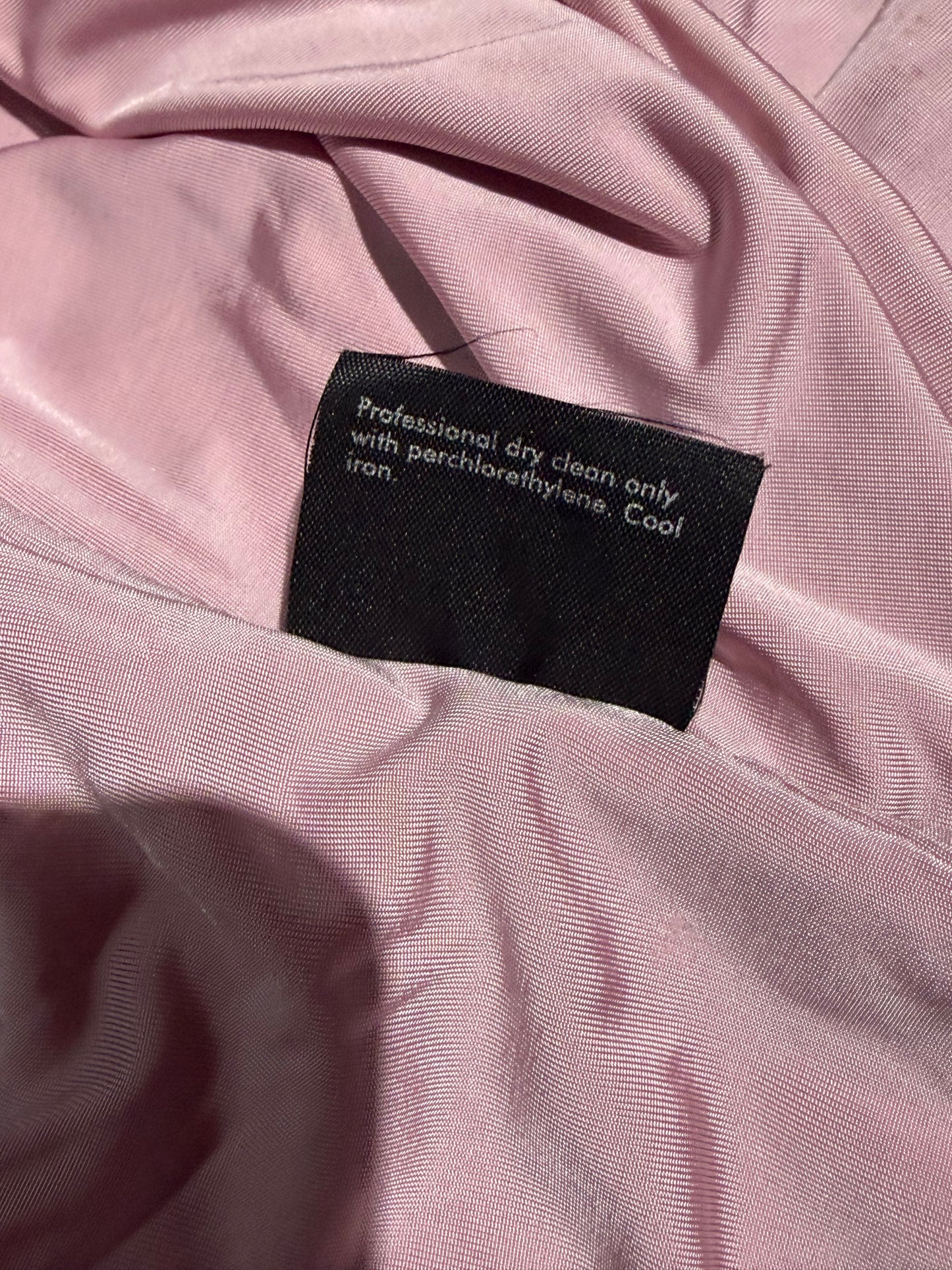 Gucci by Tom Ford Pink Pleated Maxi Dress