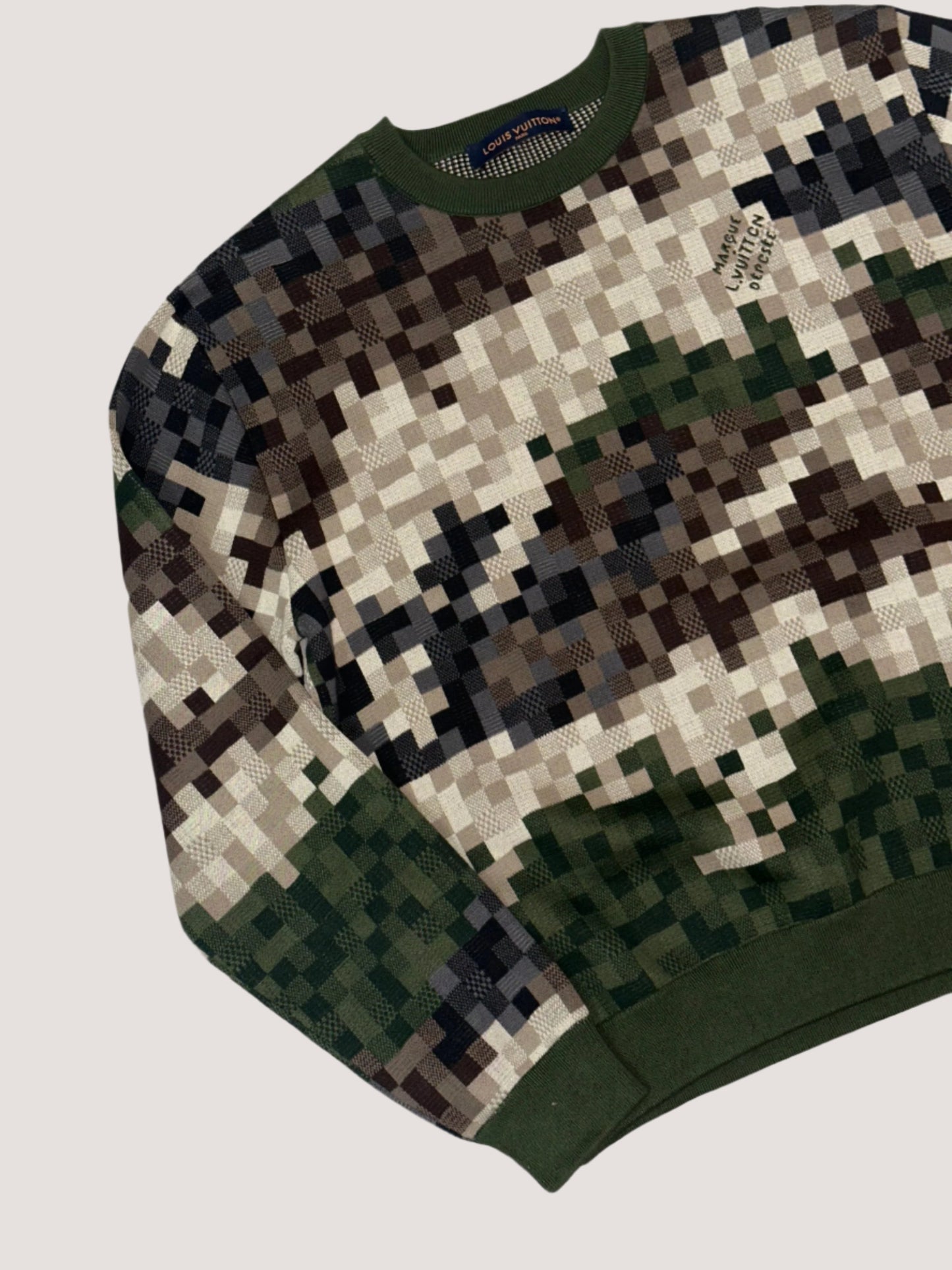 SS24 Louis Vuitton by Pharell Pixelated Sweatshirt