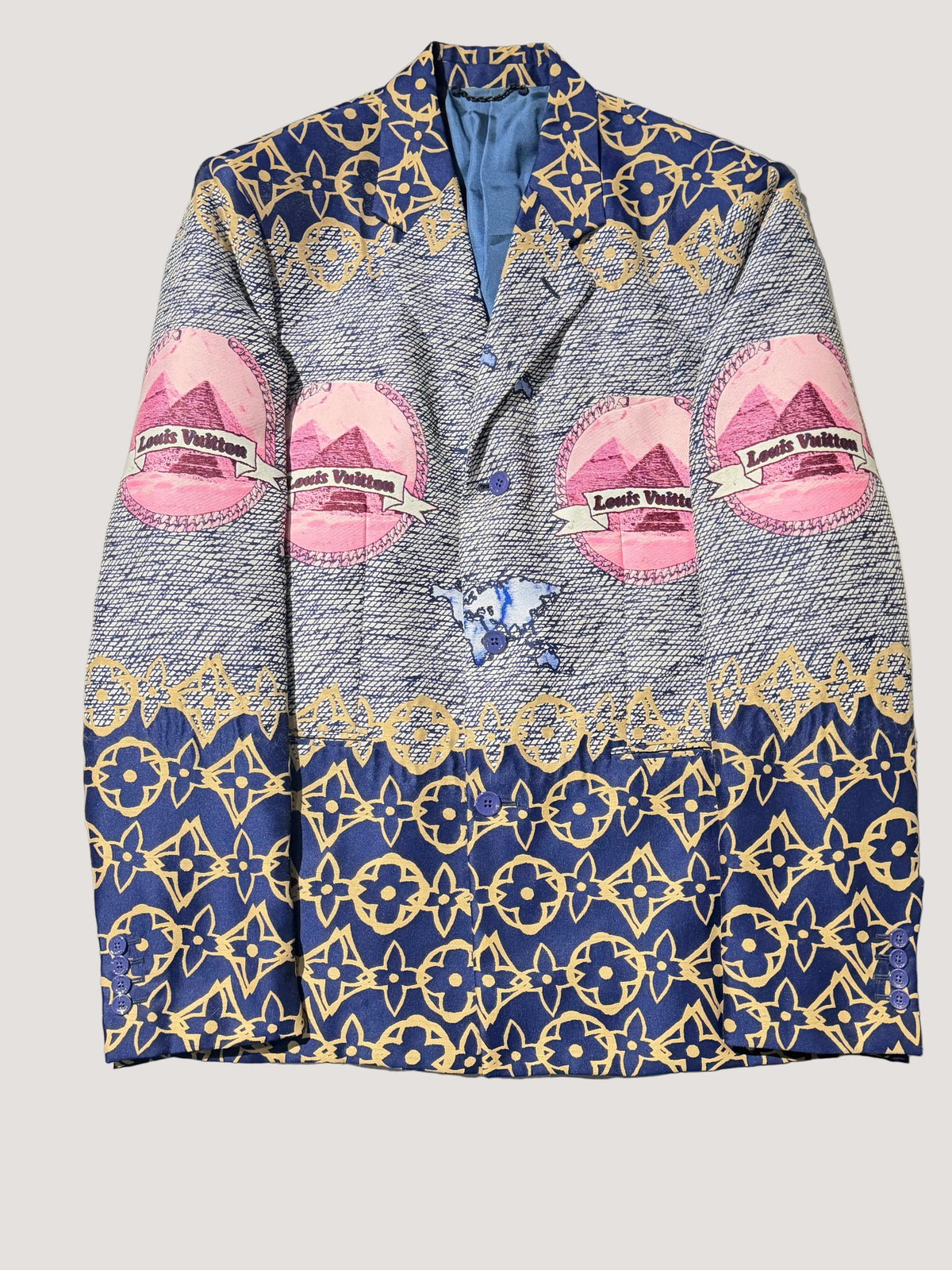 Louis Vuitton by Virgil Abloh F/W2021 Sample Piece Pyramid Blazer