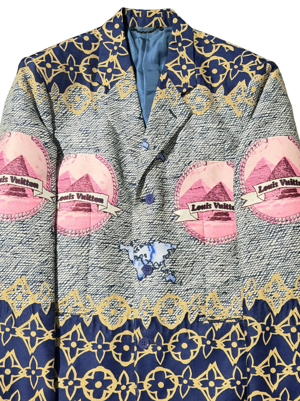 Louis Vuitton by Virgil Abloh F/W2021 Sample Piece Pyramid Blazer