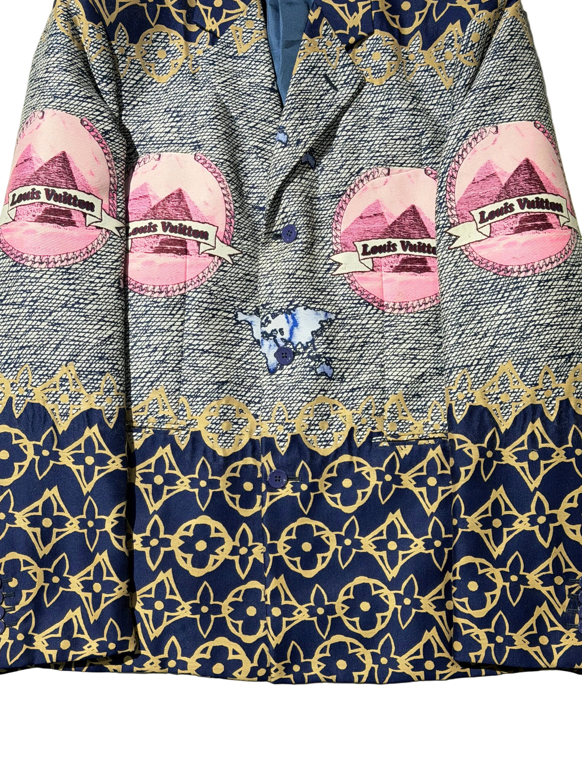 Louis Vuitton by Virgil Abloh F/W2021 Sample Piece Pyramid Blazer