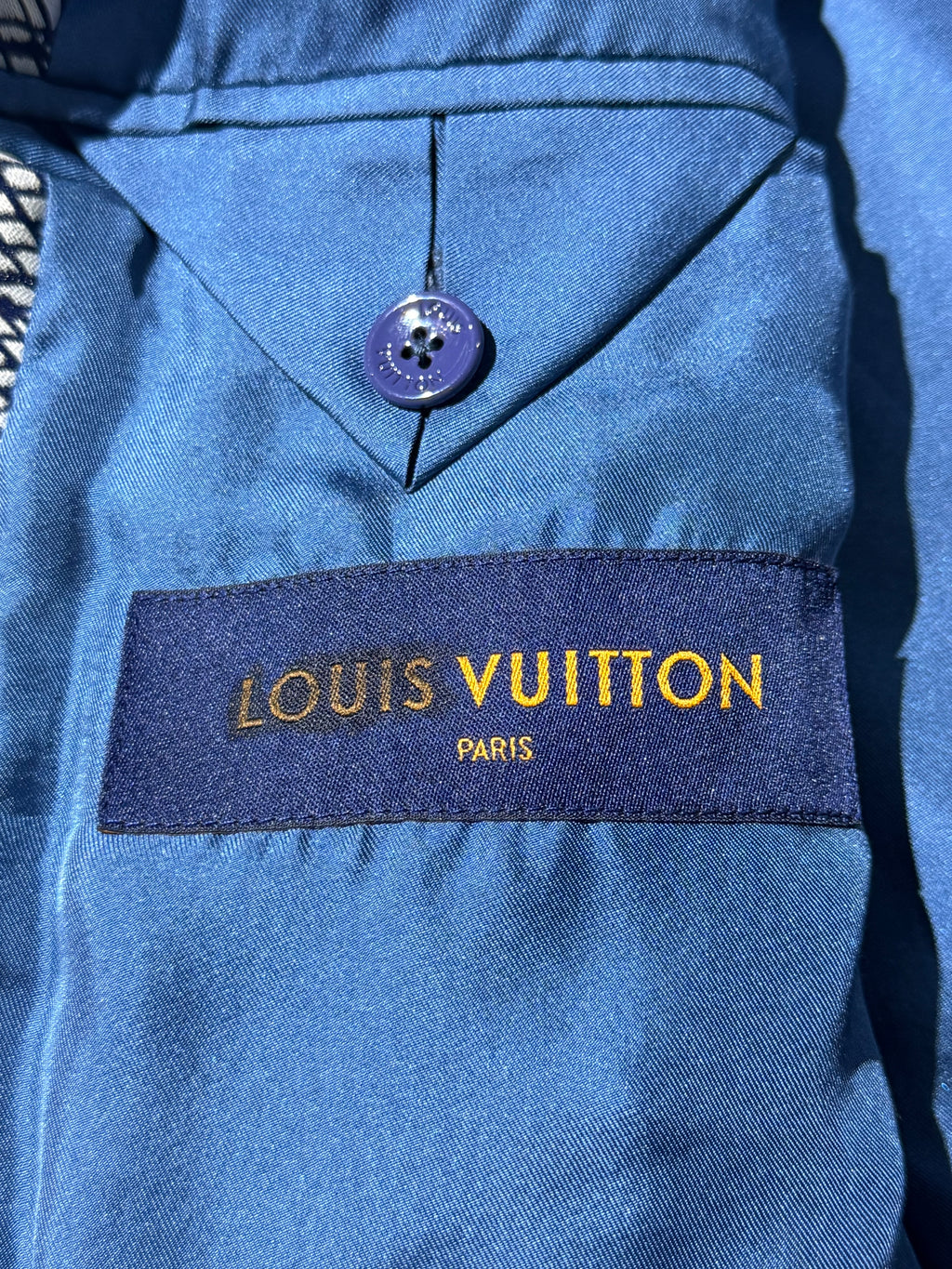 Louis Vuitton by Virgil Abloh F/W2021 Sample Piece Pyramid Blazer