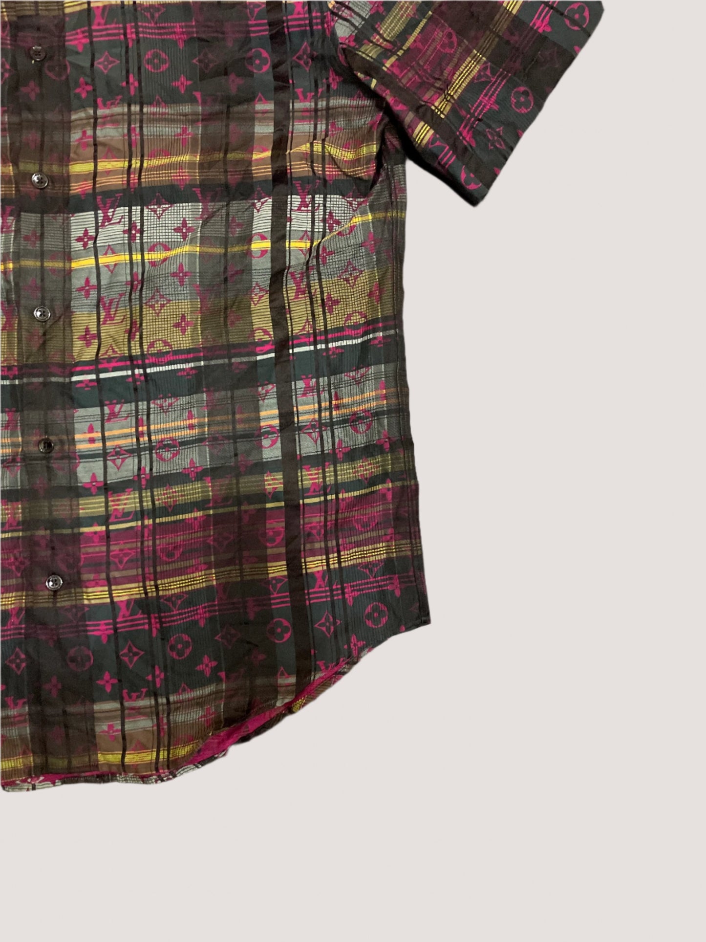 Louis Vuitton Monogram Check Shirt