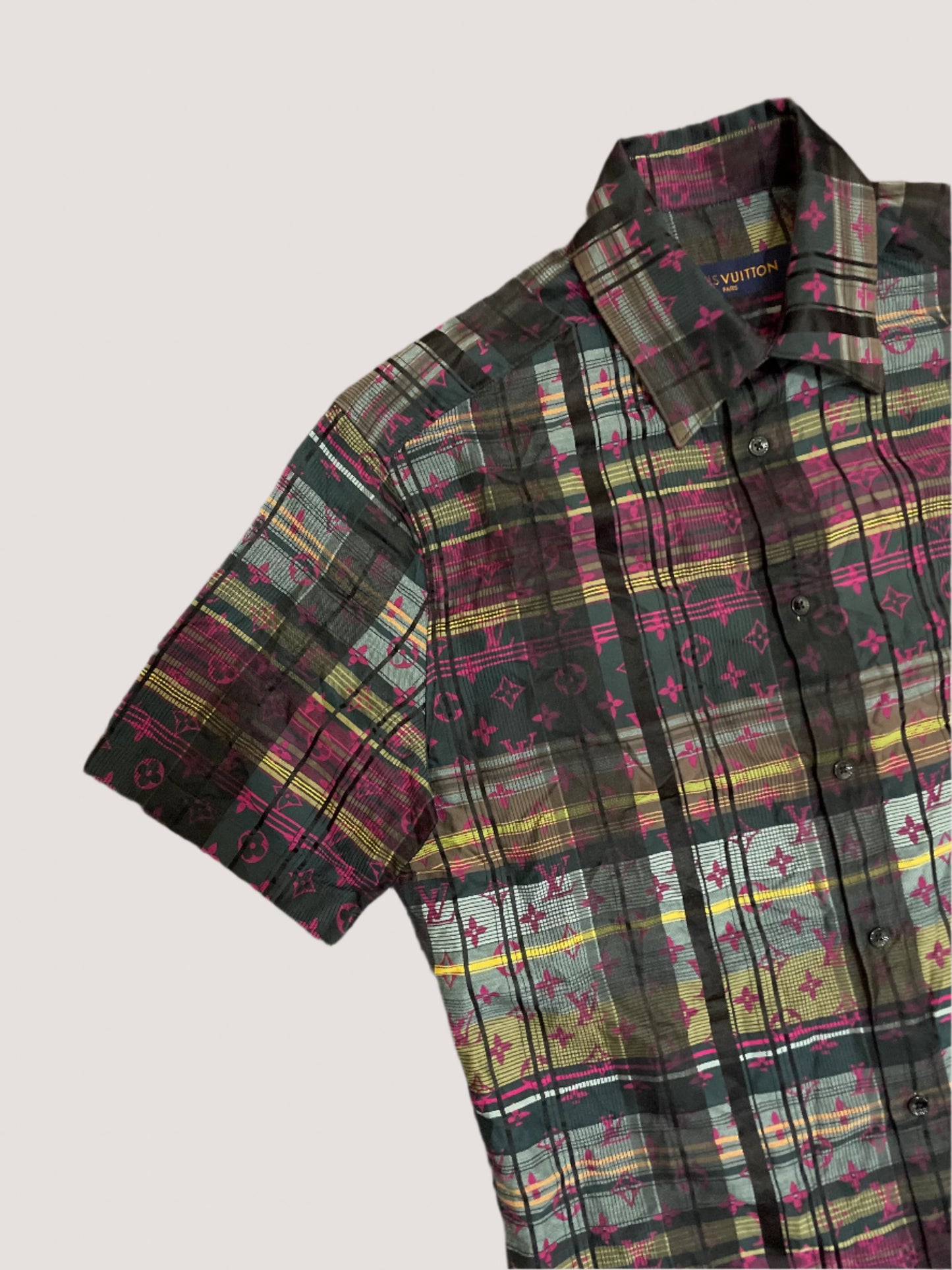 Louis Vuitton Monogram Check Shirt
