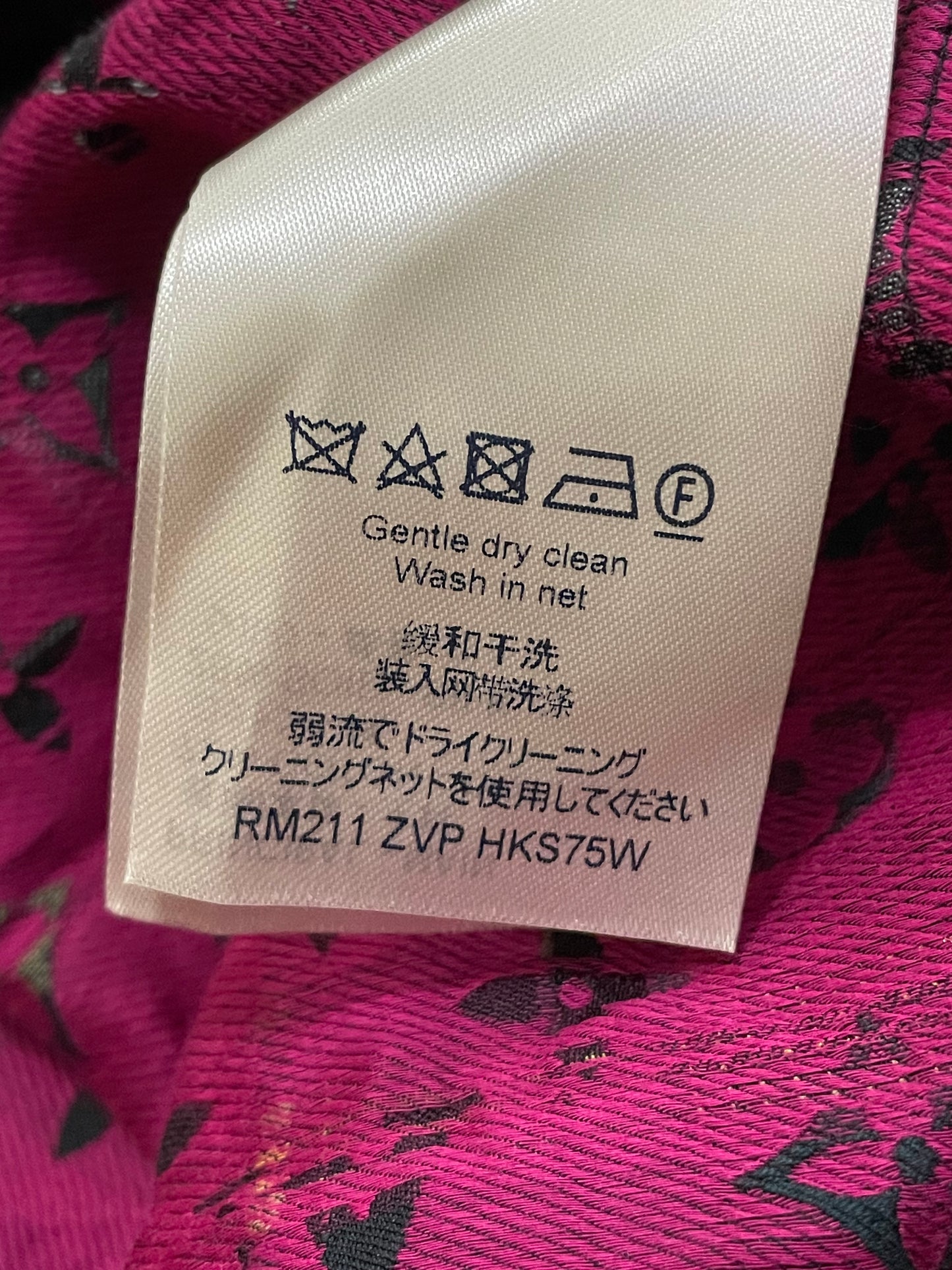 Louis Vuitton Monogram Check Shirt