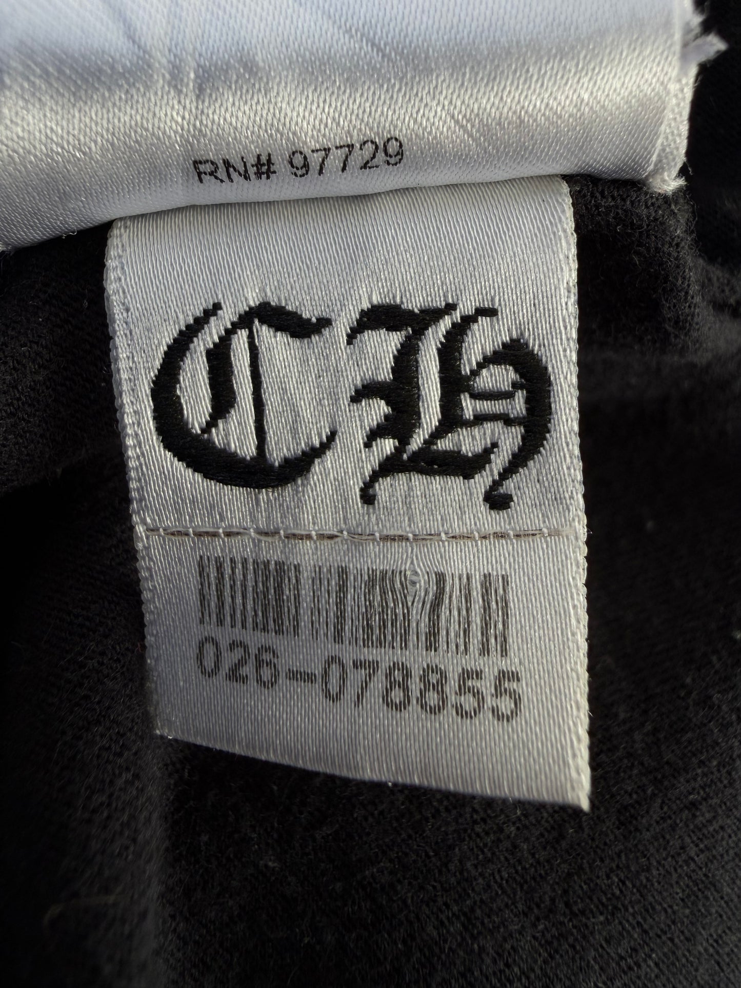 Chrome Hearts Multi Color Cross Cemetery Pocket Tee