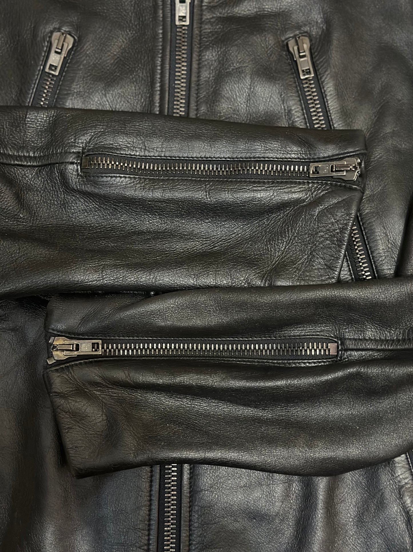Maison Margiela Black Leather Jacket
