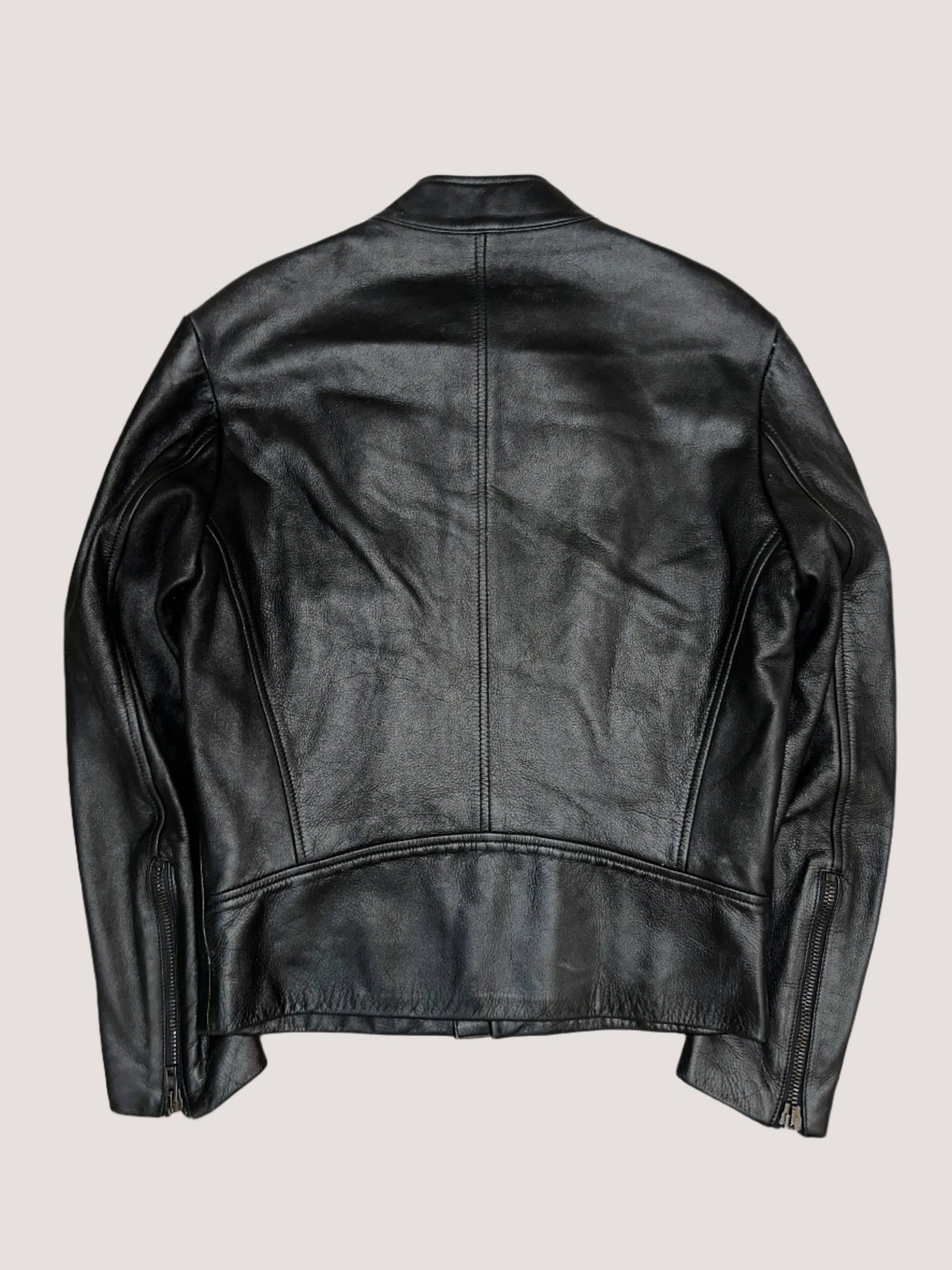 Maison Margiela Black Leather Jacket