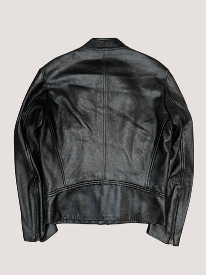 Maison Margiela Black Leather Jacket