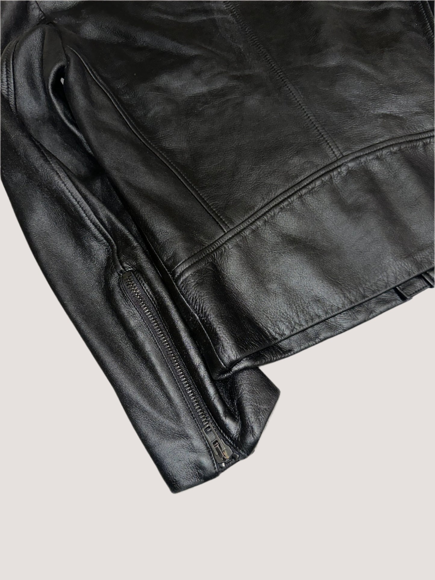 Maison Margiela Black Leather Jacket