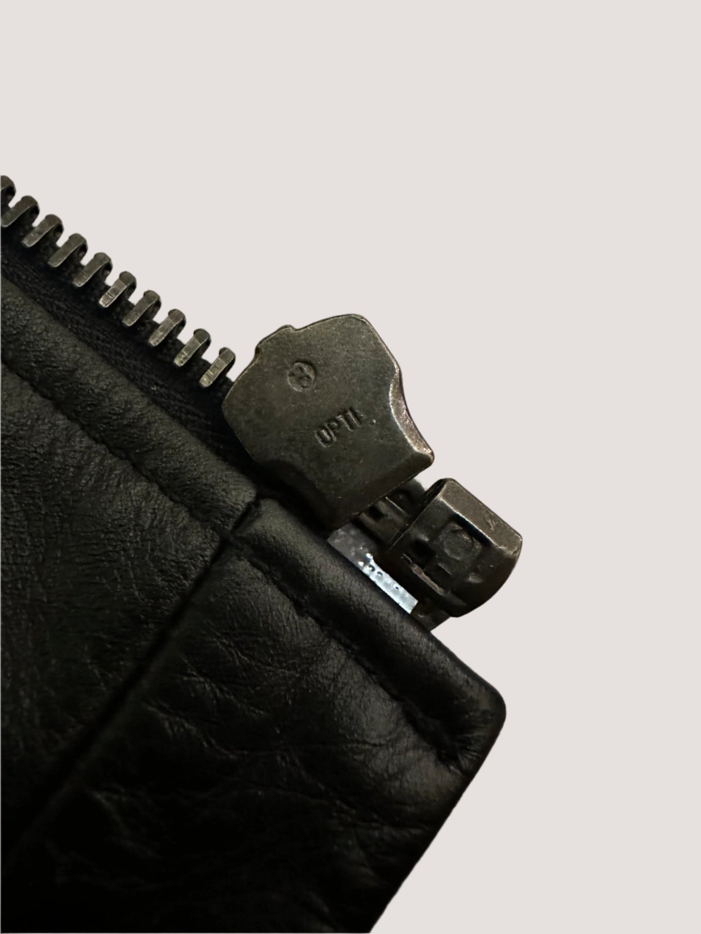 Maison Margiela Black Leather Jacket