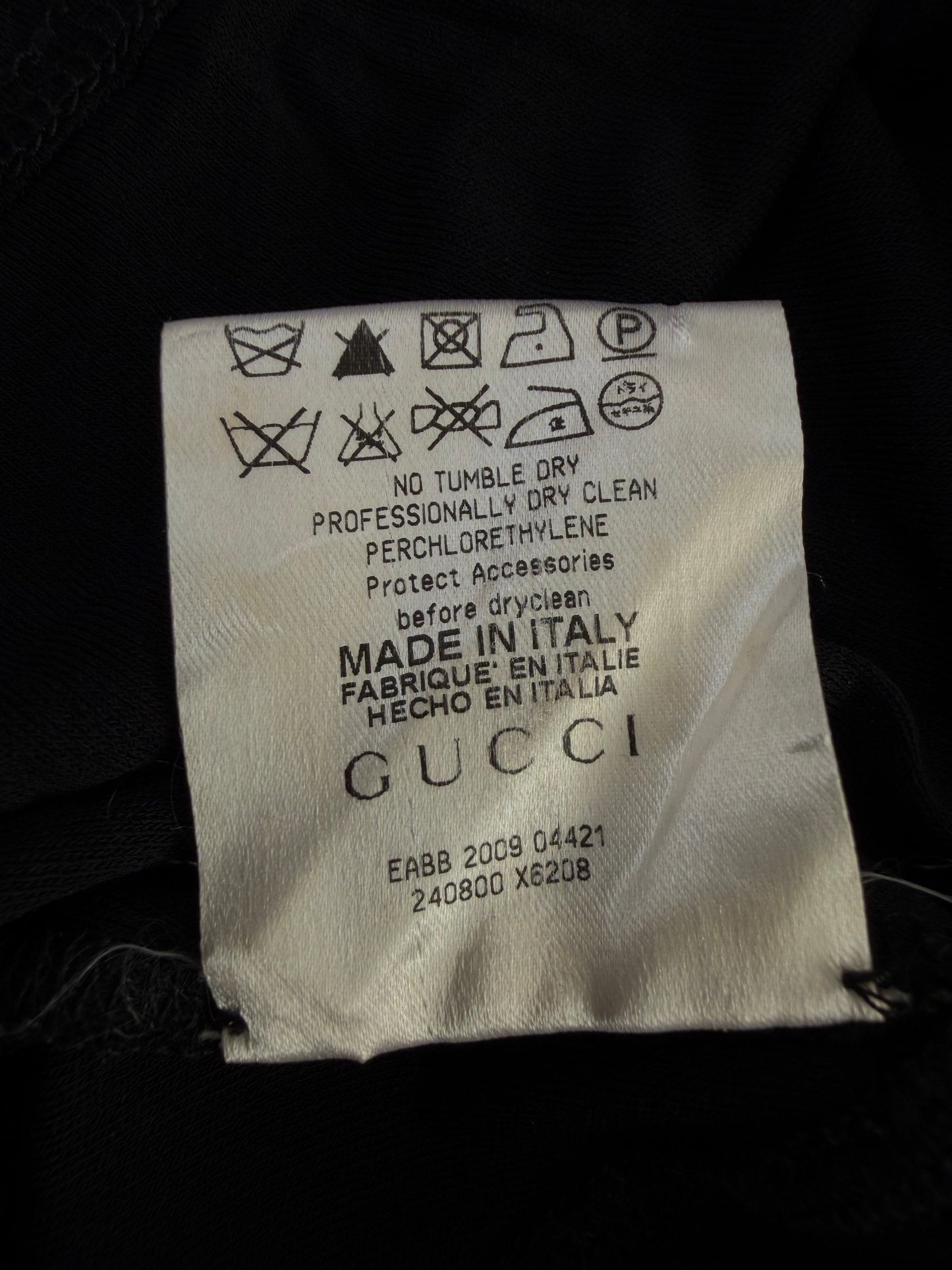 Gucci SS09 Metallic Tank Top