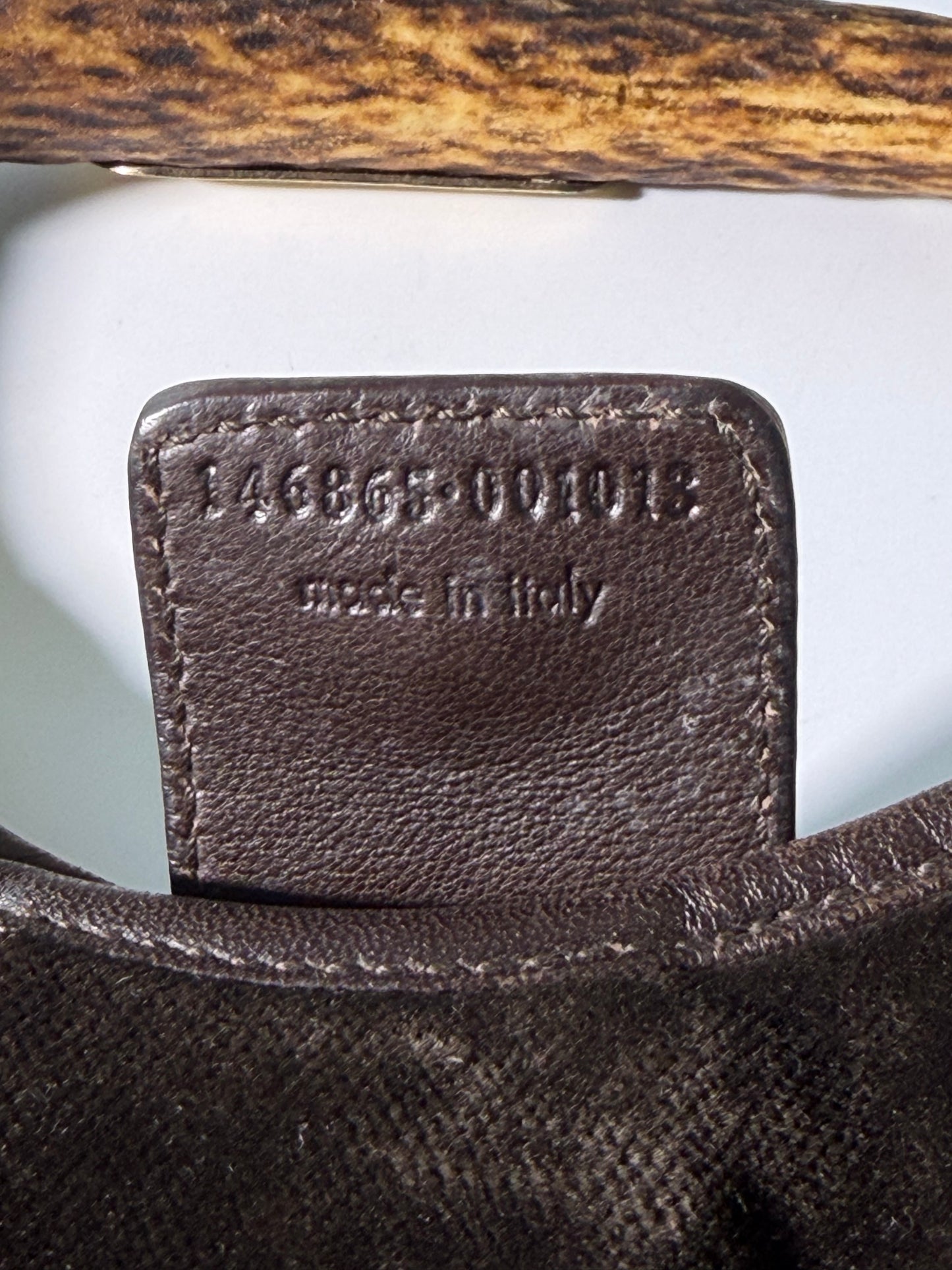 Vintage Yves Saint Laurent by Tom Ford Brown Beaded Mombasa