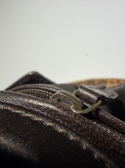 Vintage Yves Saint Laurent by Tom Ford Brown Beaded Mombasa