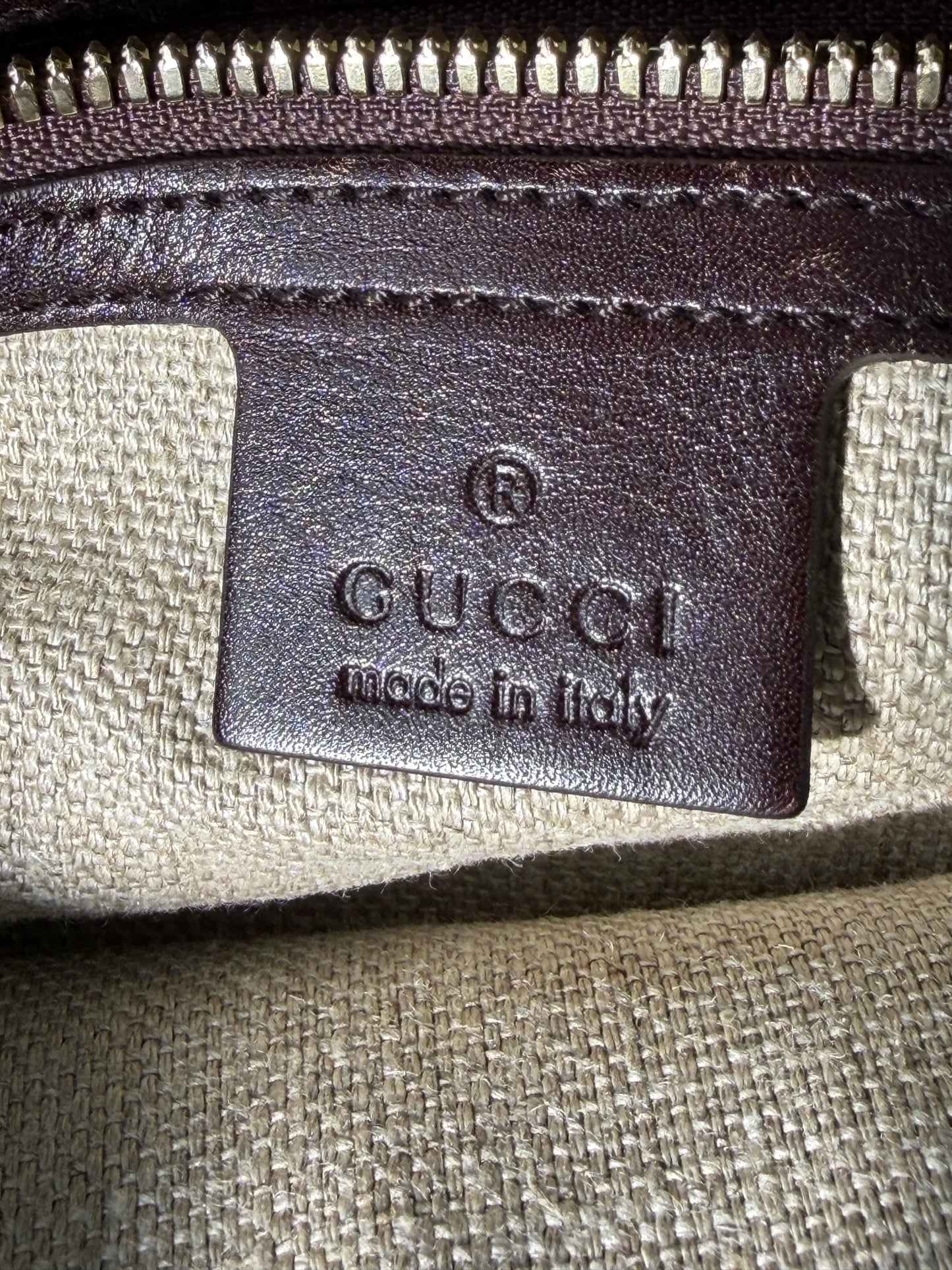 Vintage Gucci Brown Ponyhair Fold-in-Flap Messenger Bag
