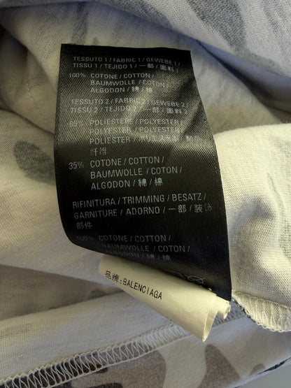 Balenciaga Camo Double-Layer Love Bear Tee