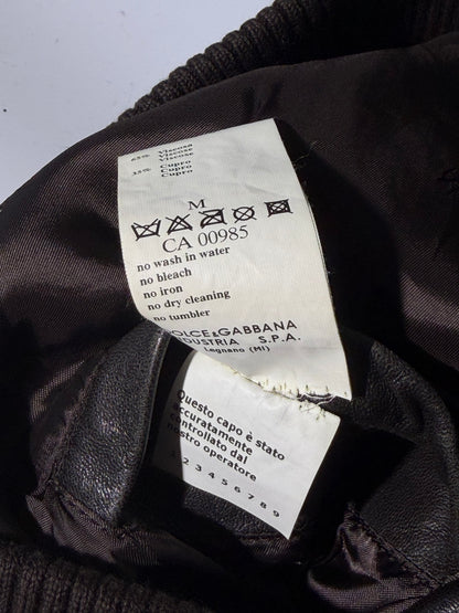 2000’s Dolce & Gabbana Brown Faded Multi Zip Jacket