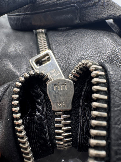 Prada Black Leather Duffle Bag