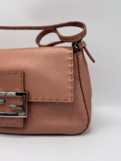 Fendi Selleria Mama Baguette Bag Leather Handbag