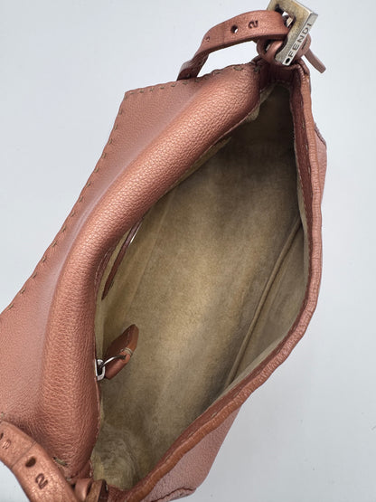 Fendi Selleria Mama Baguette Bag Leather Handbag