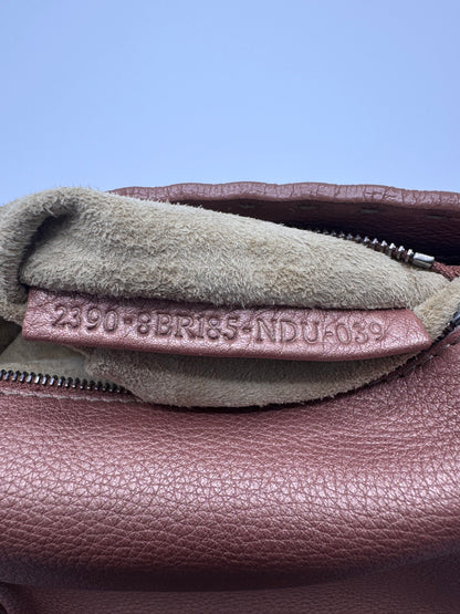 Fendi Selleria Mama Baguette Bag Leather Handbag