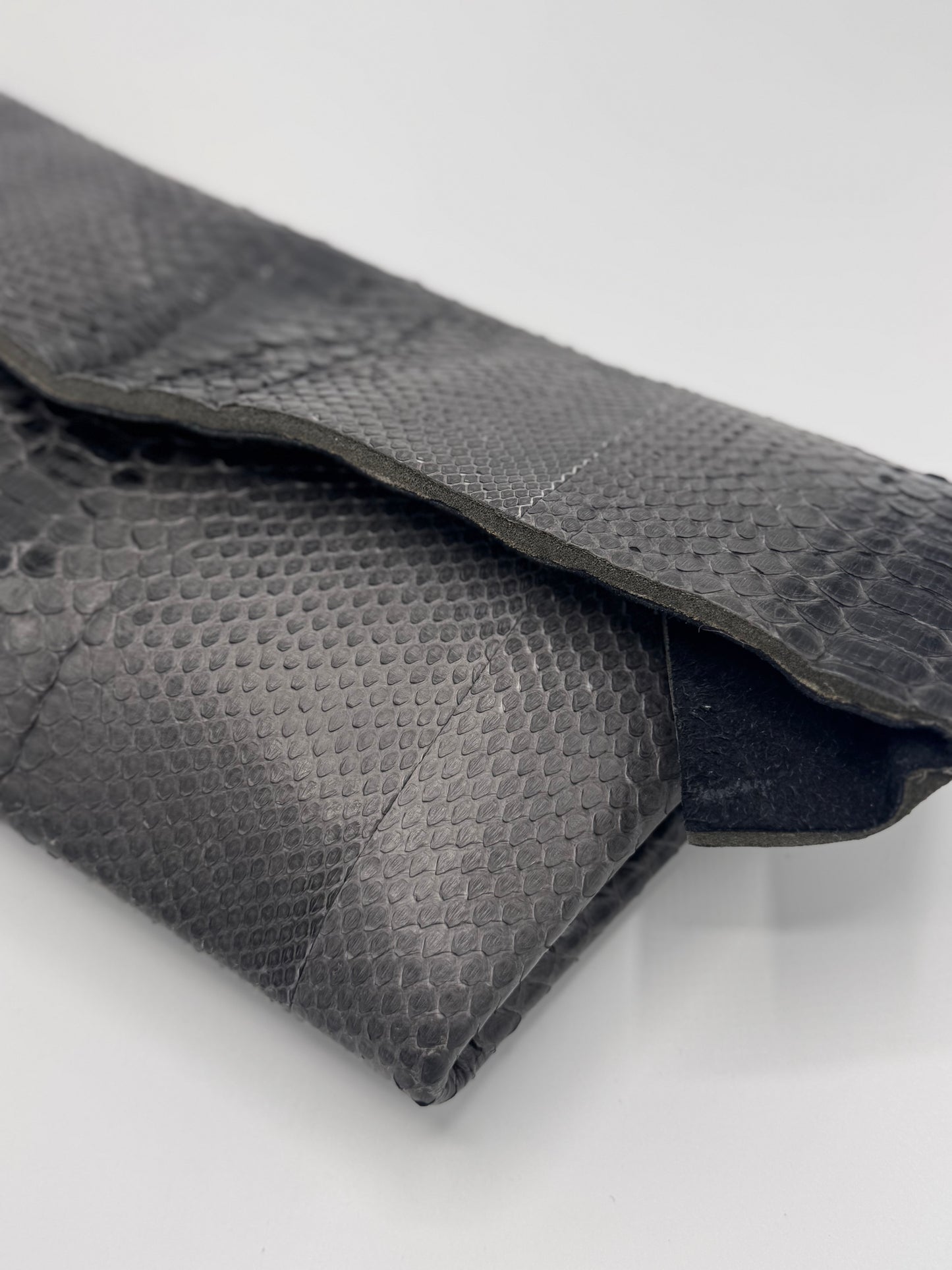 Maison Margiela 11 Real Python Effect Clutch