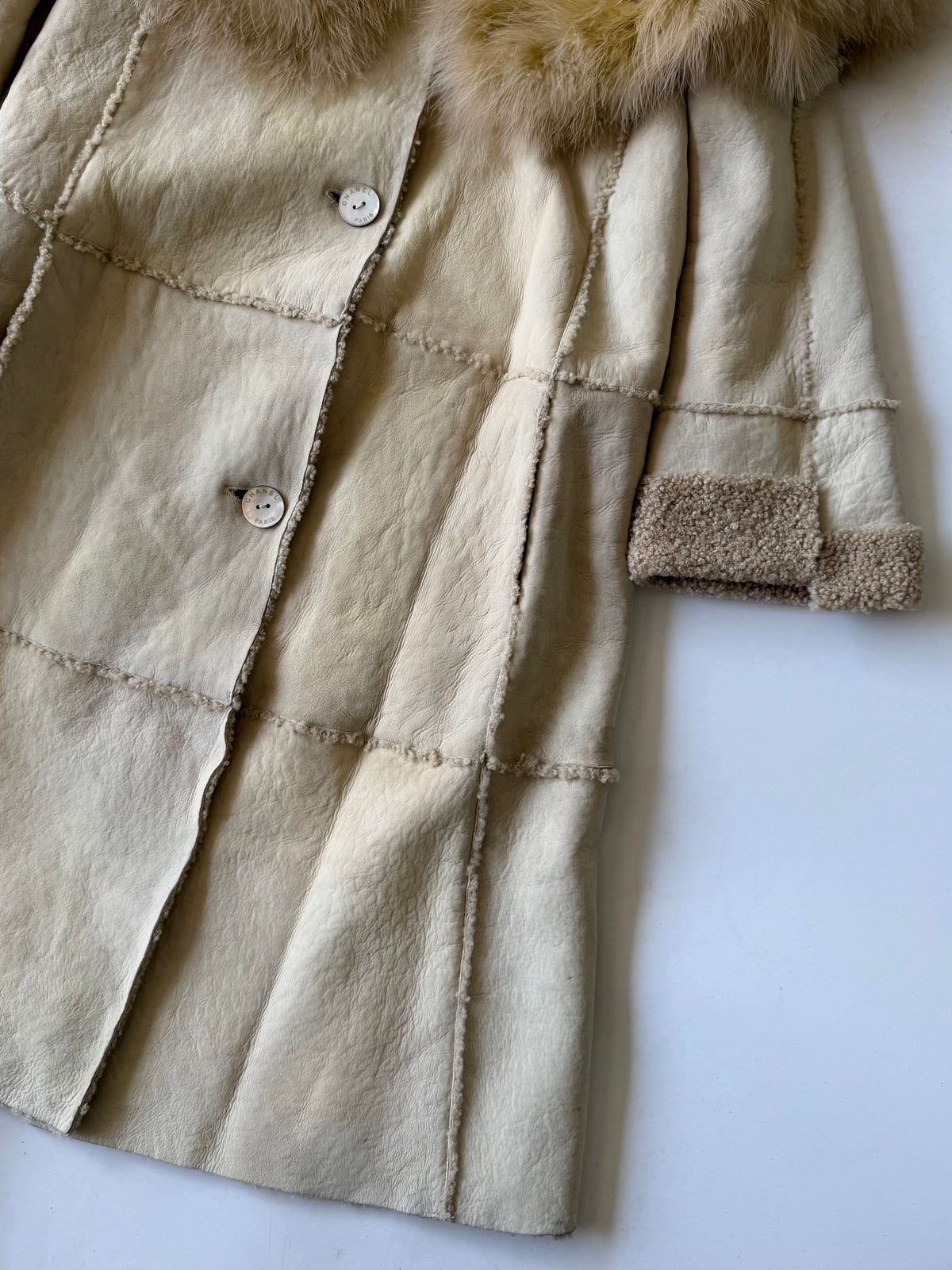 Chanel by Karl Largerfeld A/W2000 Shearling Coat