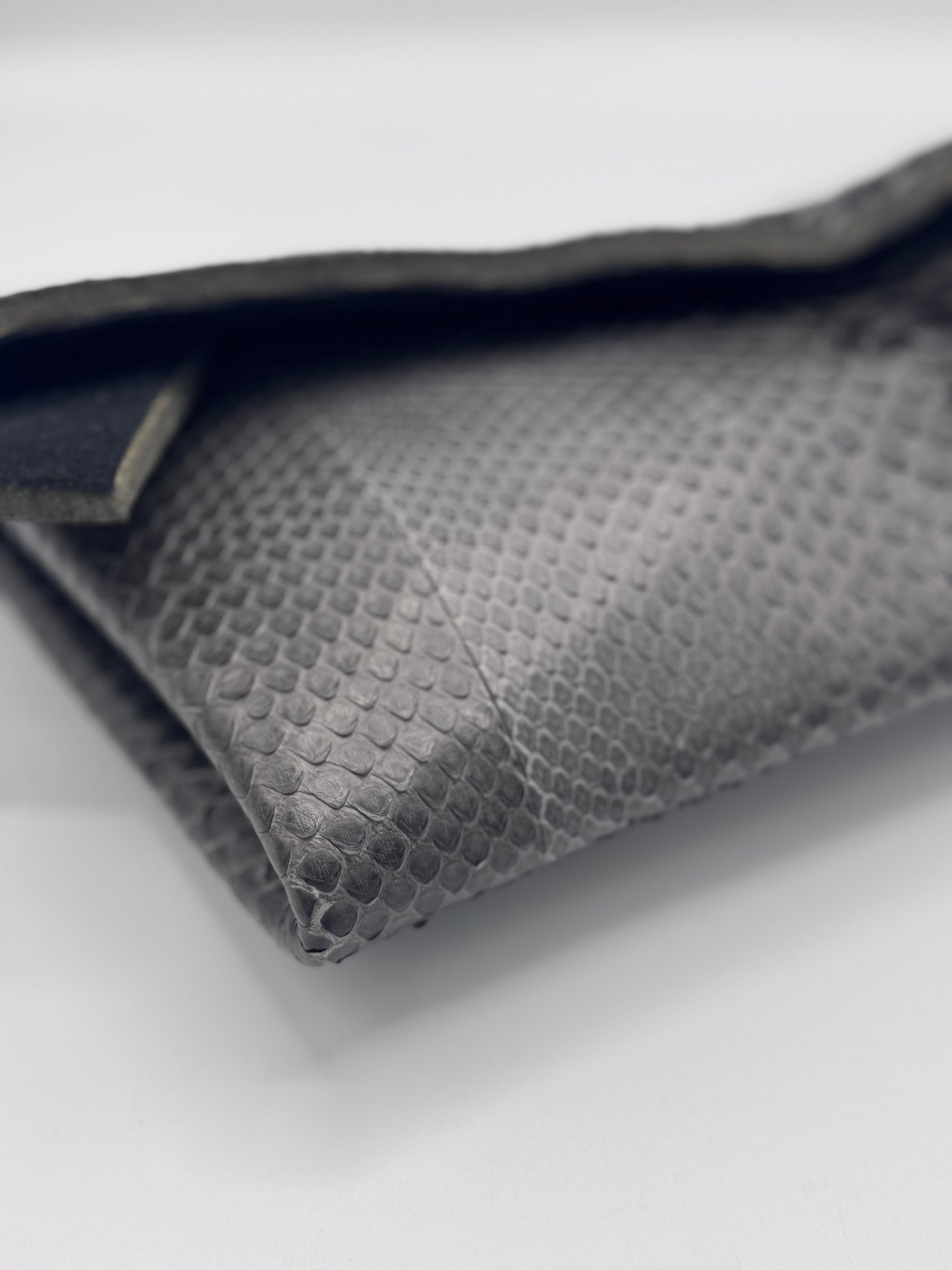Maison Margiela 11 Real Python Effect Clutch