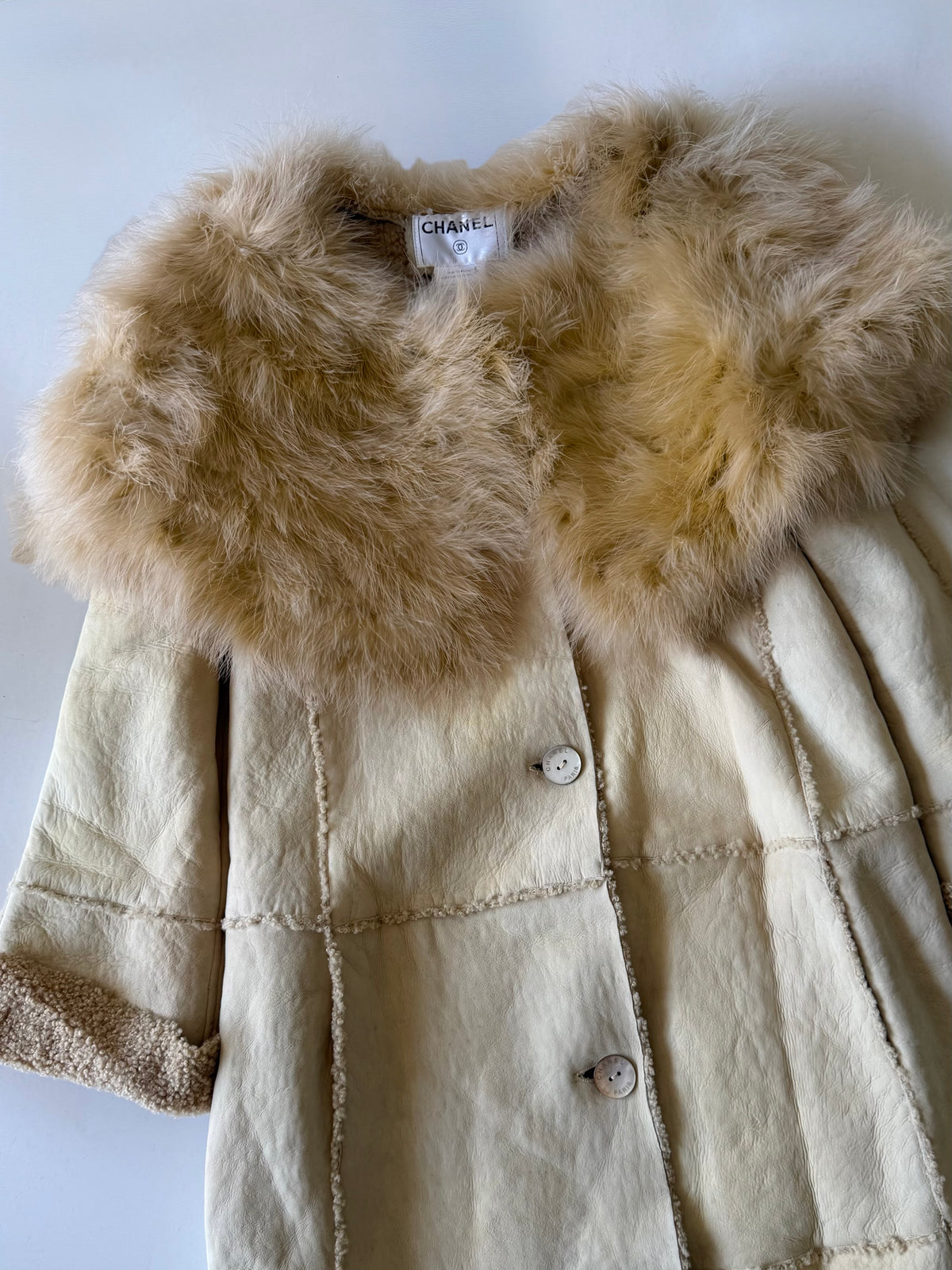 Chanel by Karl Largerfeld A/W2000 Shearling Coat