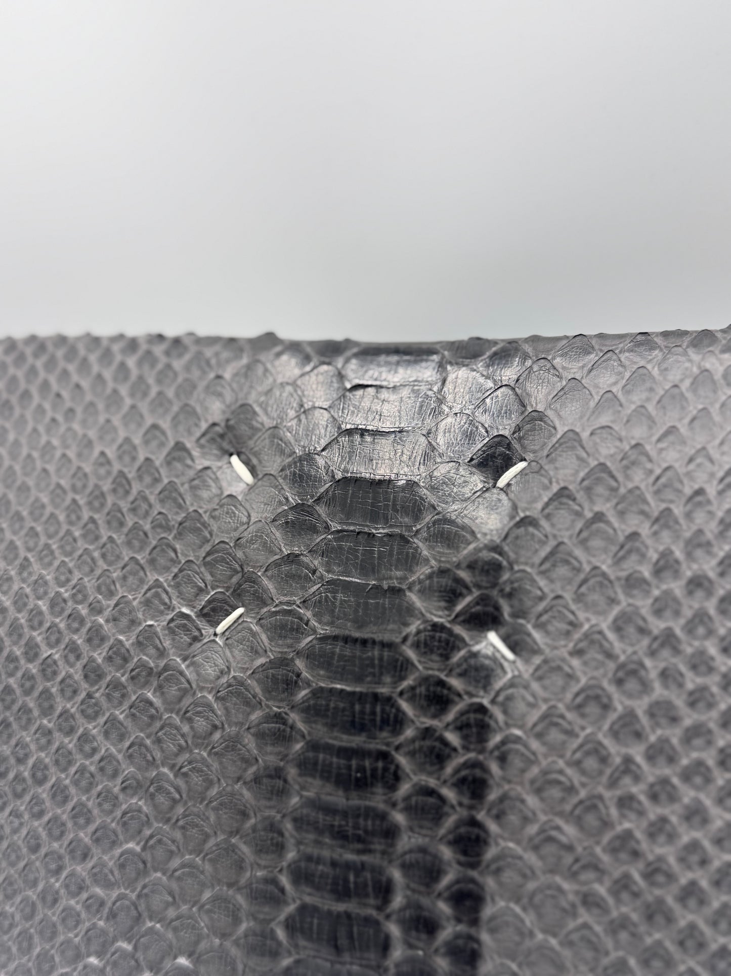 Maison Margiela 11 Real Python Effect Clutch