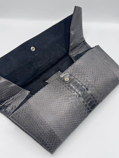 Maison Margiela 11 Real Python Effect Clutch