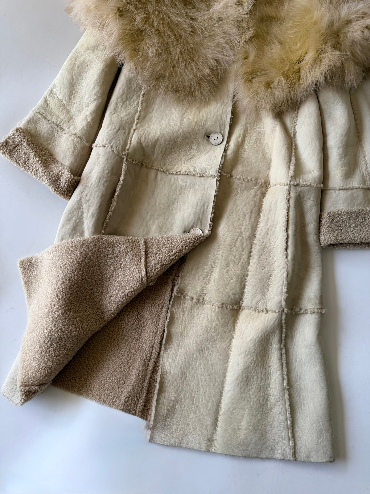 Chanel by Karl Largerfeld A/W2000 Shearling Coat