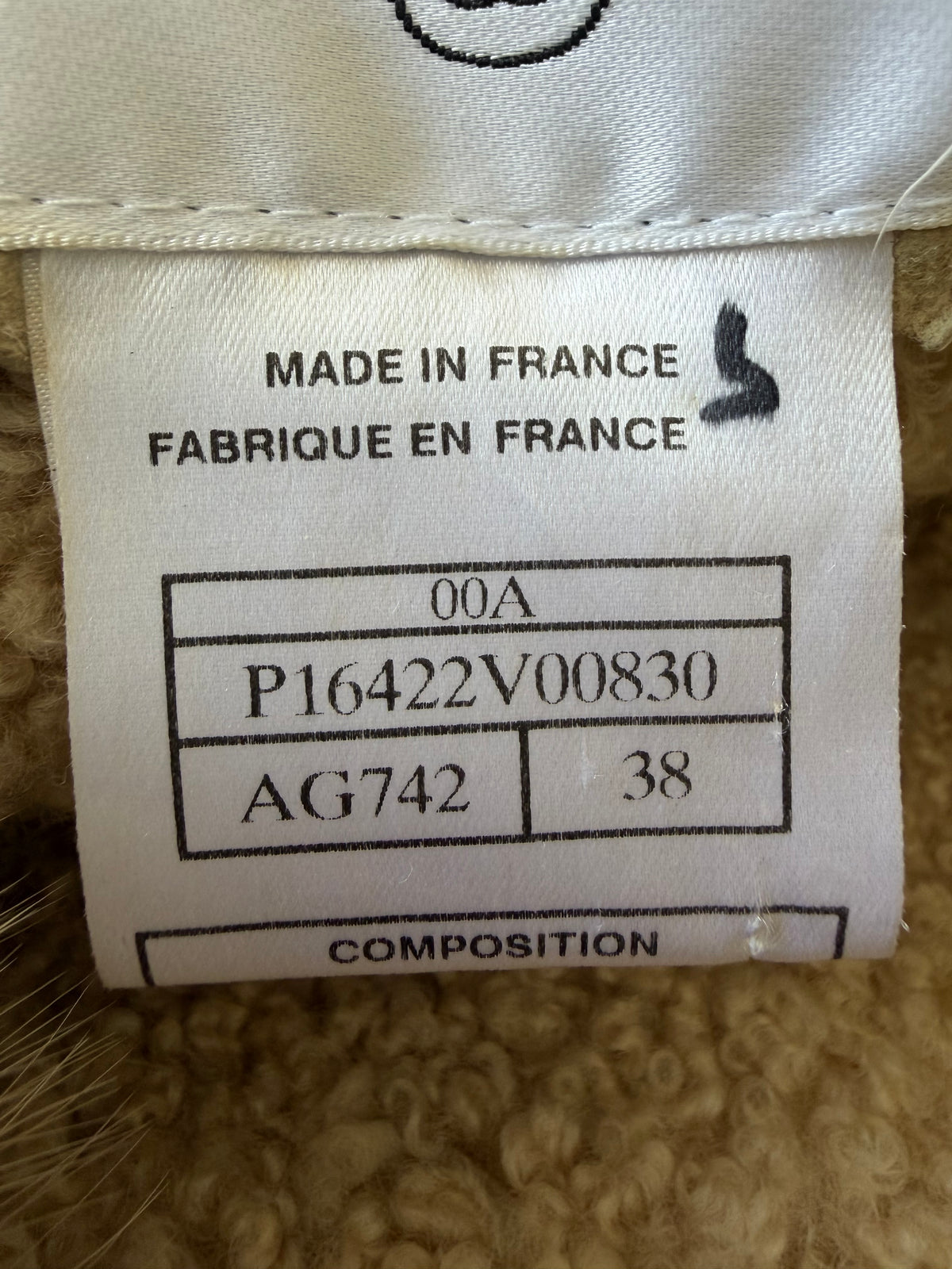 Chanel by Karl Largerfeld A/W2000 Shearling Coat