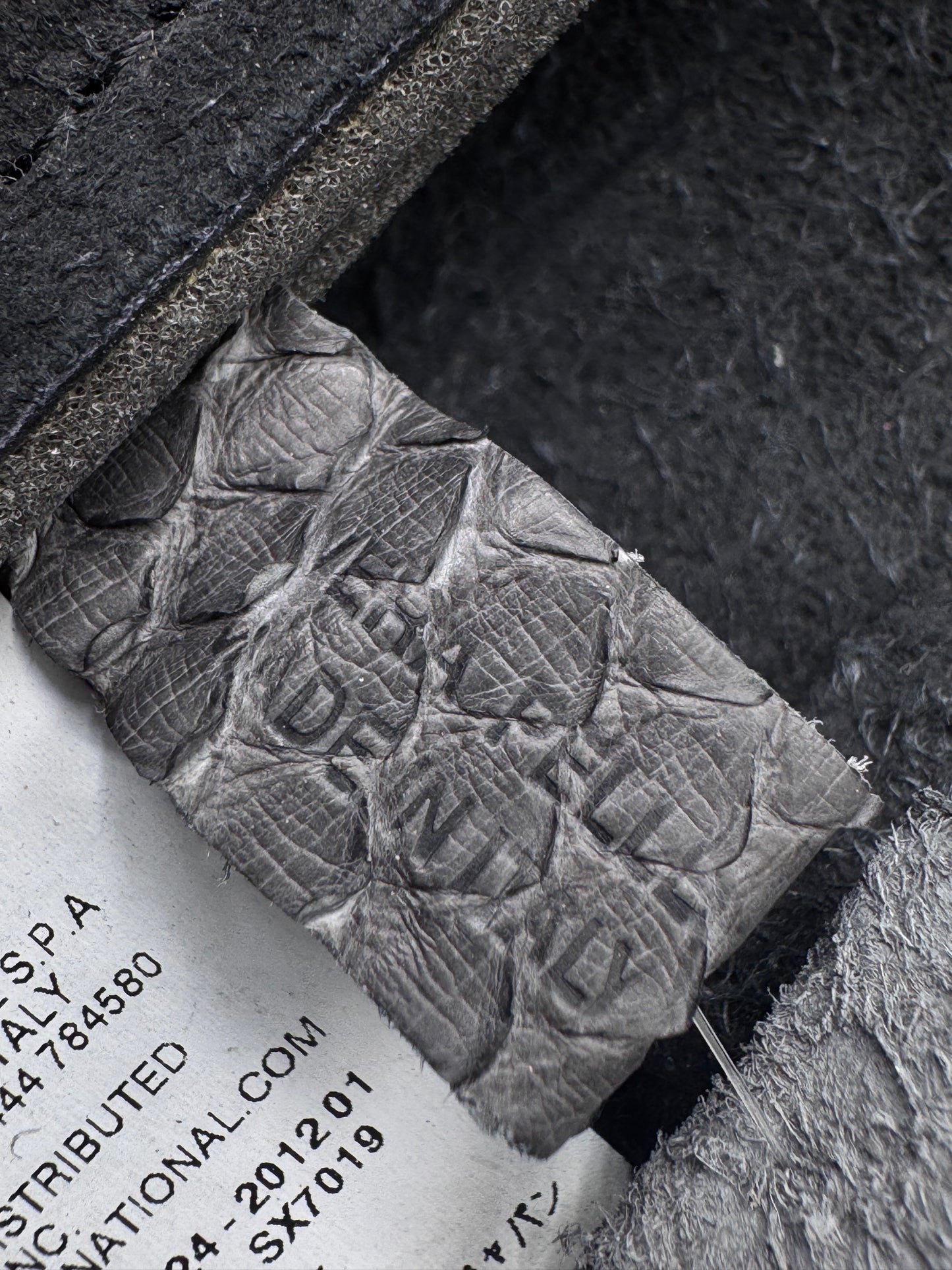 Maison Margiela 11 Real Python Effect Clutch