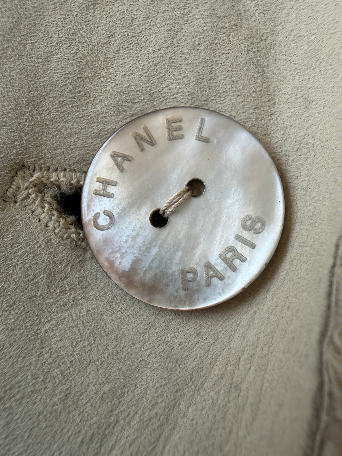 Chanel by Karl Largerfeld A/W2000 Shearling Coat