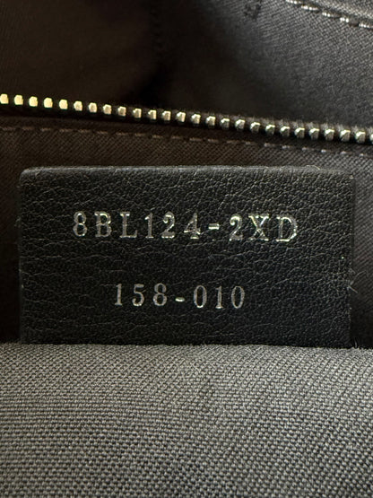 Fendi By The Way White Snakeskin Yellow Scalloped Satchel