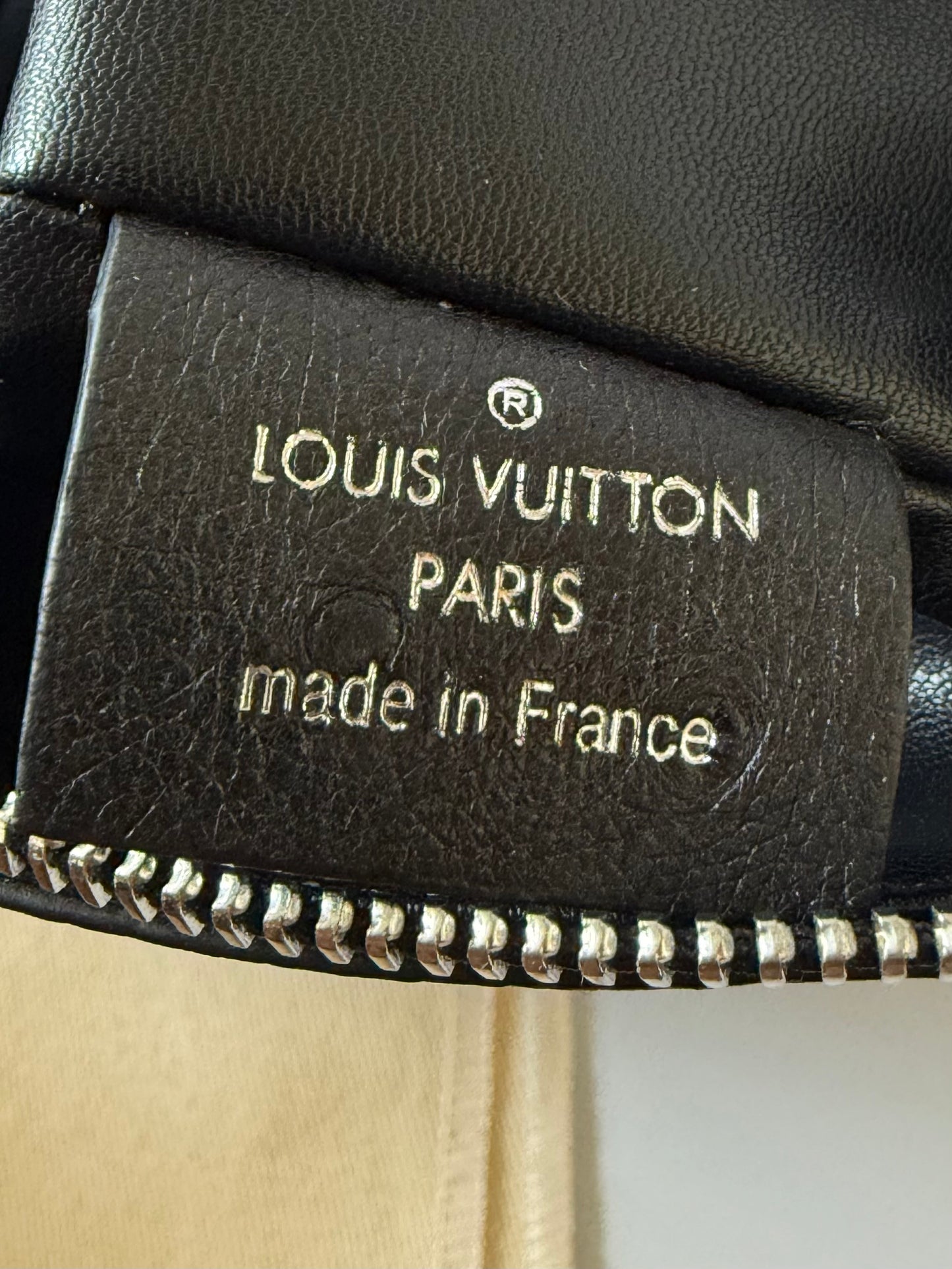 Louis Vuitton Black Ostrich Leather Side Trunk MM