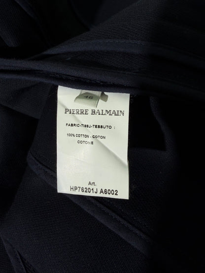 Pierre Balmain Navy Blue Convertible Jacket
