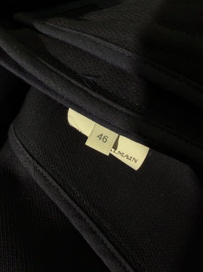 Pierre Balmain Navy Blue Convertible Jacket