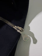 Pierre Balmain Navy Blue Convertible Jacket