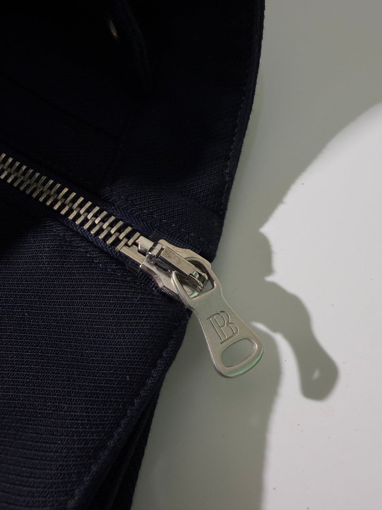 Pierre Balmain Navy Blue Convertible Jacket