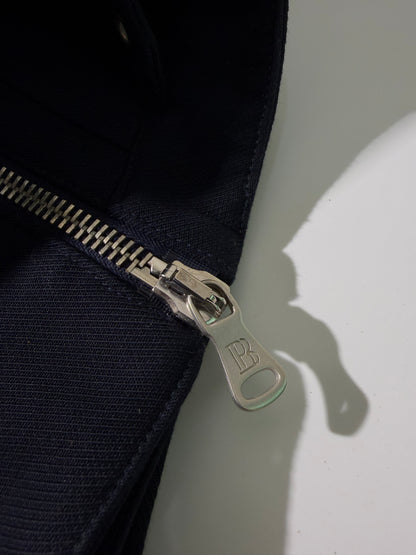 Pierre Balmain Navy Blue Convertible Jacket