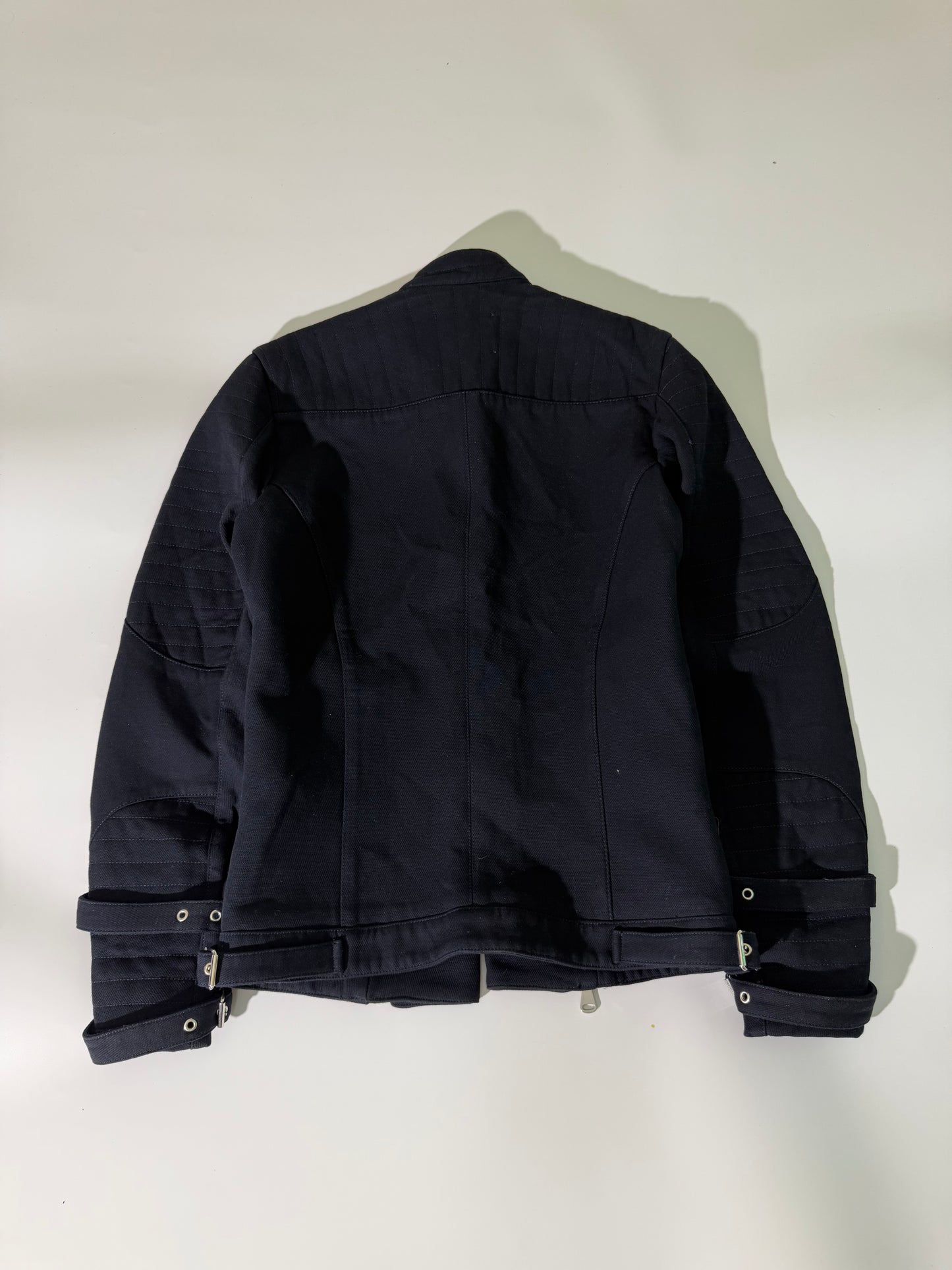 Pierre Balmain Navy Blue Convertible Jacket