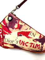 Christian Dior by John Galliano S/S2003 Victim Crystal Small Saddle
